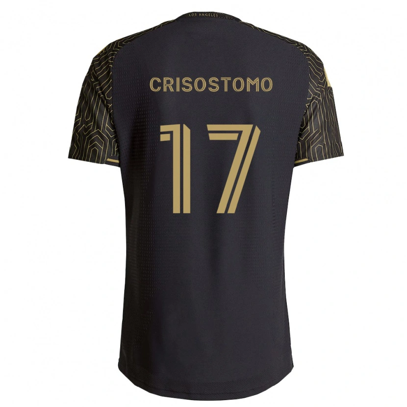 Danxen Kinder Danny Crisostomo #17 Braun Schwarz Heimtrikot Trikot 2026/27 T-Shirt