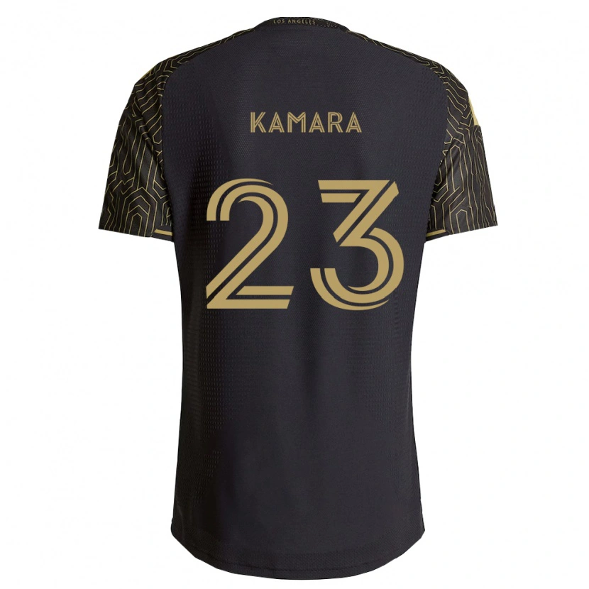 Danxen Kinder Kei Kamara #23 Braun Schwarz Heimtrikot Trikot 2026/27 T-Shirt
