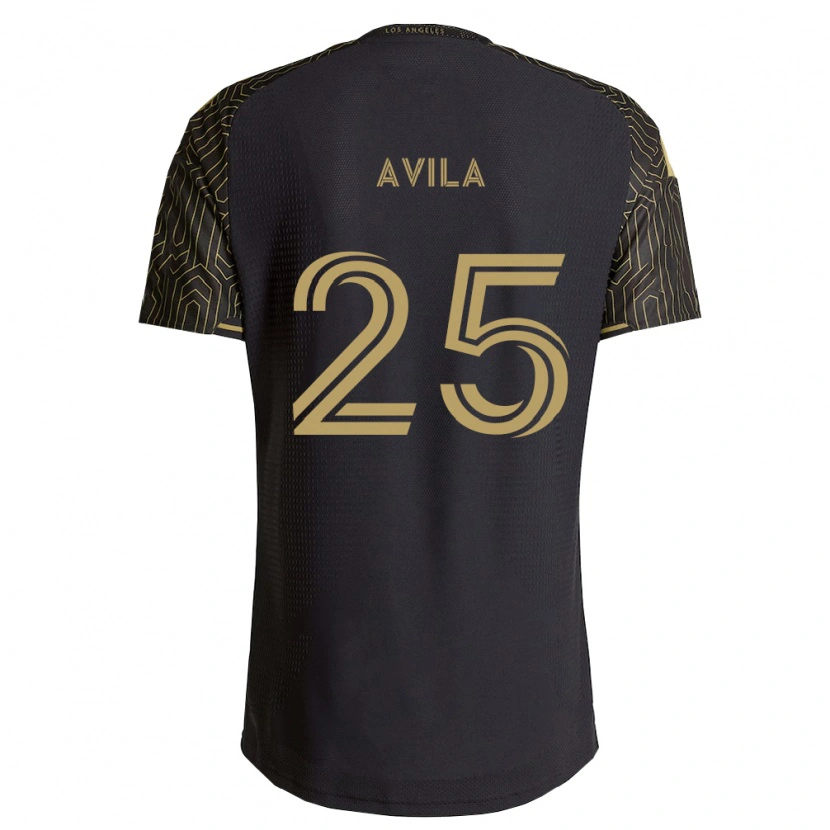 Danxen Kinder Armando Avila #25 Braun Schwarz Heimtrikot Trikot 2026/27 T-Shirt