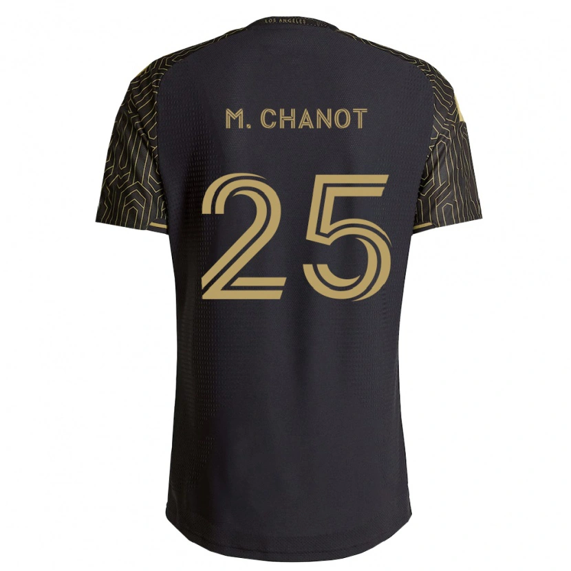 Danxen Kinder Maxime Chanot #25 Braun Schwarz Heimtrikot Trikot 2026/27 T-Shirt