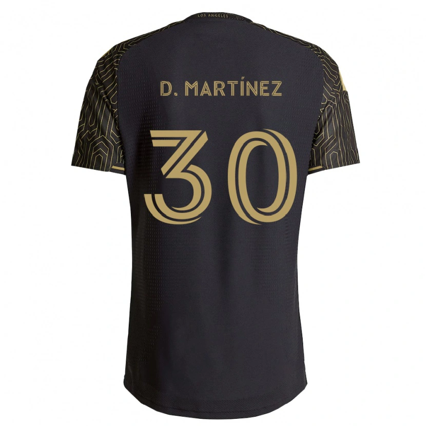Danxen Kinder David Martínez #30 Braun Schwarz Heimtrikot Trikot 2026/27 T-Shirt