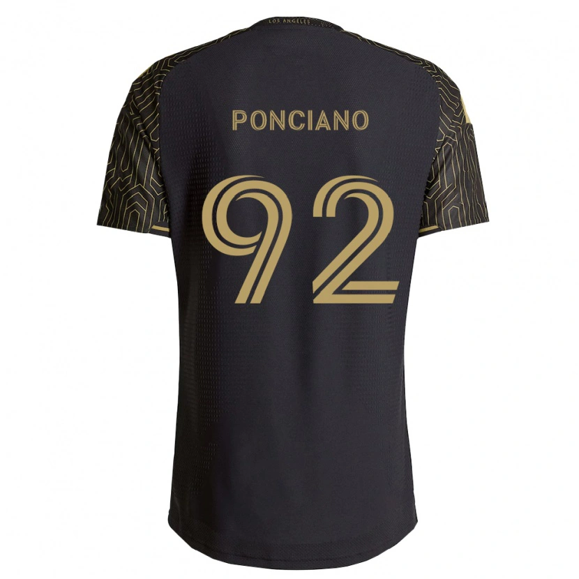 Danxen Kinder Emir Ponciano #92 Braun Schwarz Heimtrikot Trikot 2026/27 T-Shirt