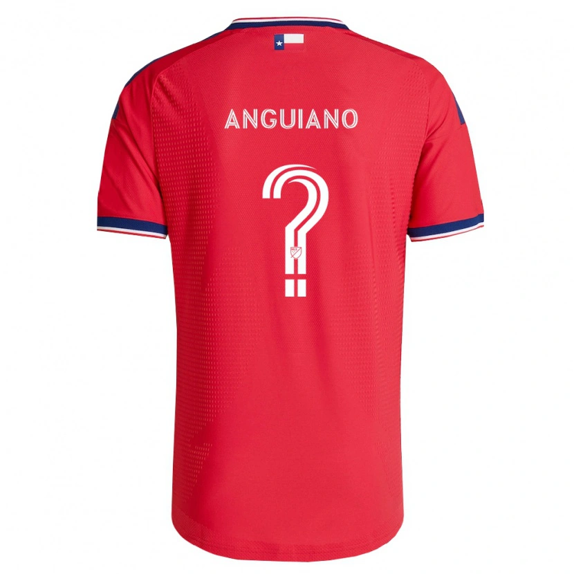 Danxen Kinder Adrian Anguiano #0 Rot Blau Weiß Heimtrikot Trikot 2026/27 T-Shirt