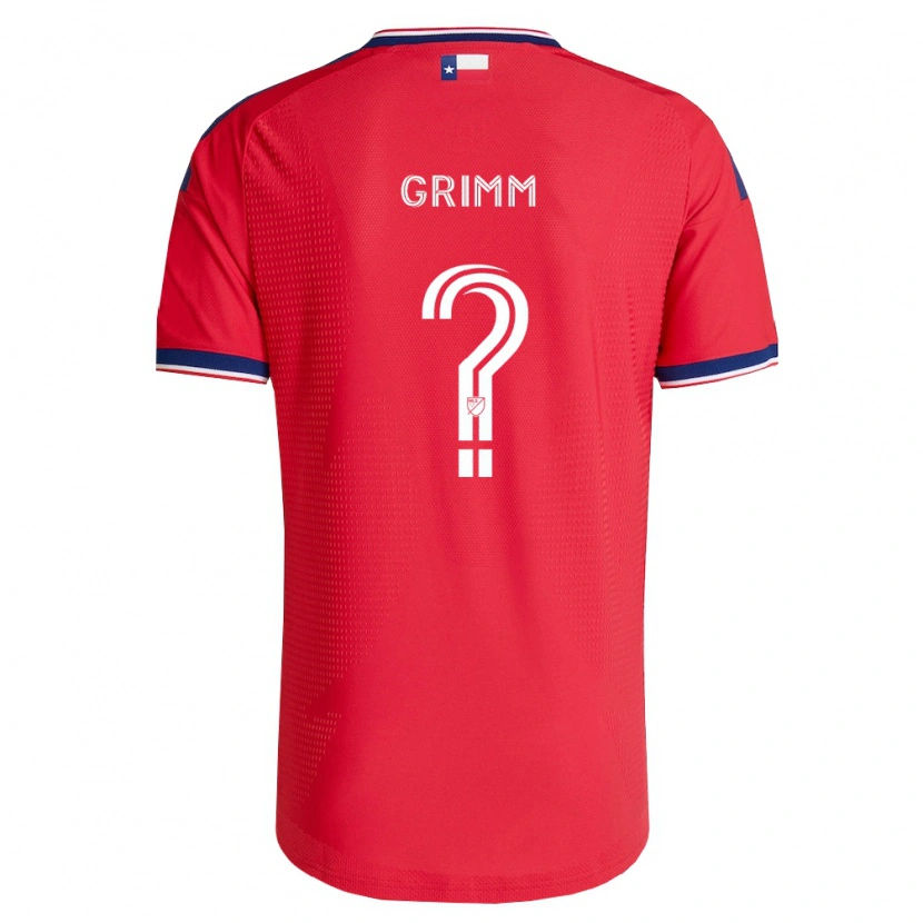 Danxen Kinder Mason Grimm #0 Rot Blau Weiß Heimtrikot Trikot 2026/27 T-Shirt