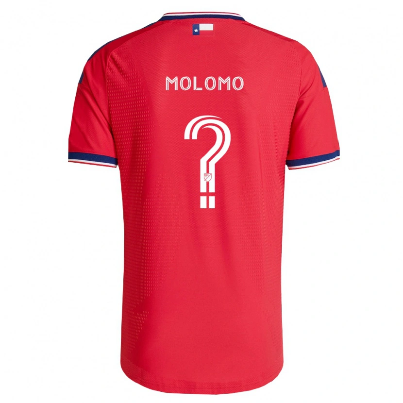 Danxen Kinder Zach Molomo #0 Rot Blau Weiß Heimtrikot Trikot 2026/27 T-Shirt