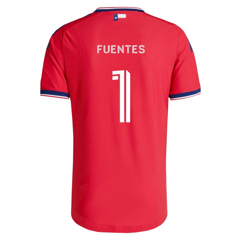 Danxen Kinder Eliezer Fuentes #1 Rot Blau Weiß Heimtrikot Trikot 2026/27 T-Shirt