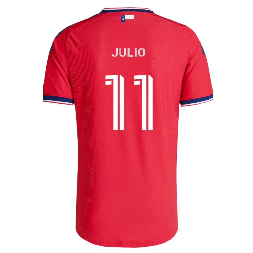 Danxen Kinder Anderson Julio #11 Rot Blau Weiß Heimtrikot Trikot 2026/27 T-Shirt