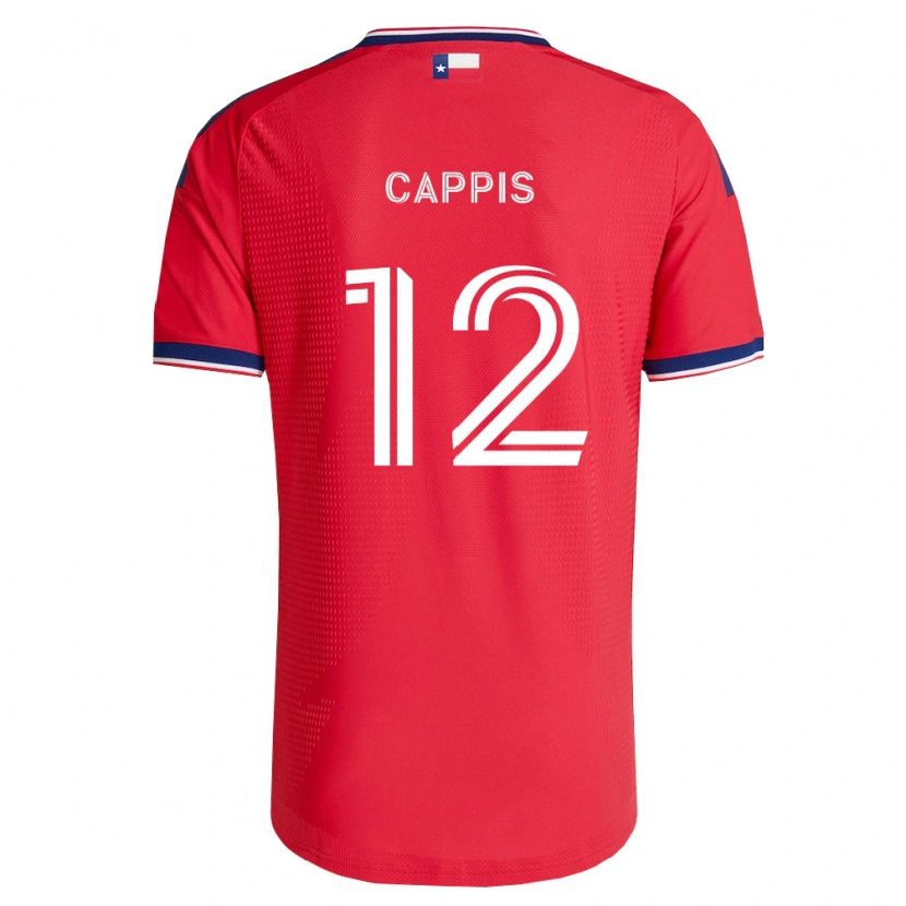 Danxen Kinder Christian Cappis #12 Rot Blau Weiß Heimtrikot Trikot 2026/27 T-Shirt