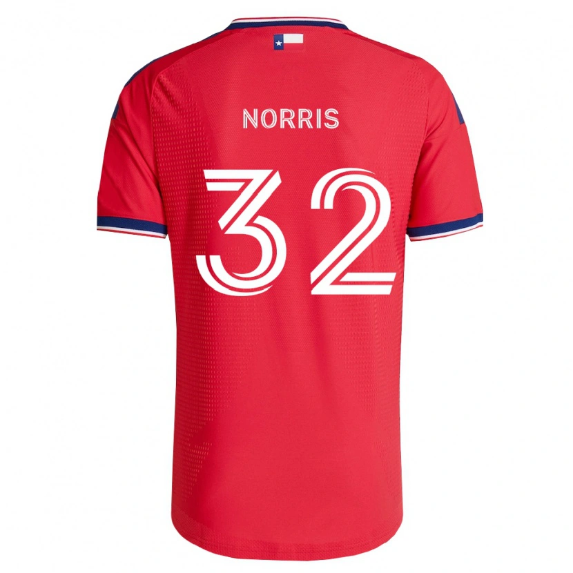 Danxen Kinder Nolan Norris #32 Rot Blau Weiß Heimtrikot Trikot 2026/27 T-Shirt