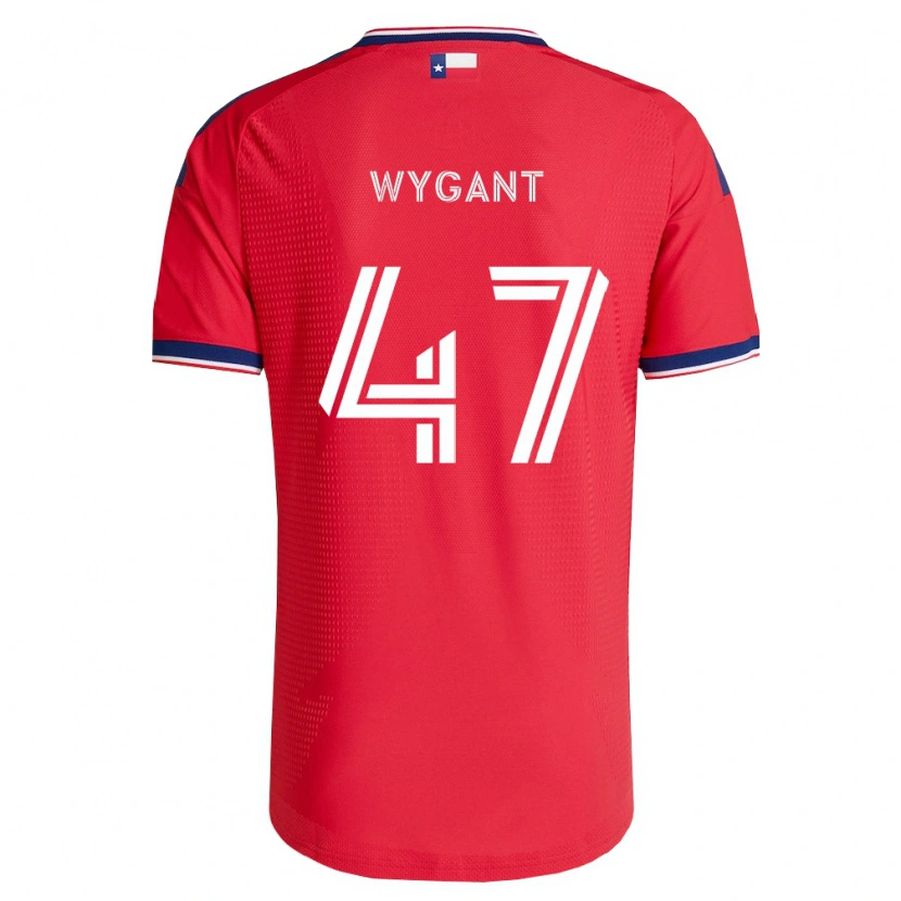 Danxen Kinder Christian Wygant #47 Rot Blau Weiß Heimtrikot Trikot 2026/27 T-Shirt