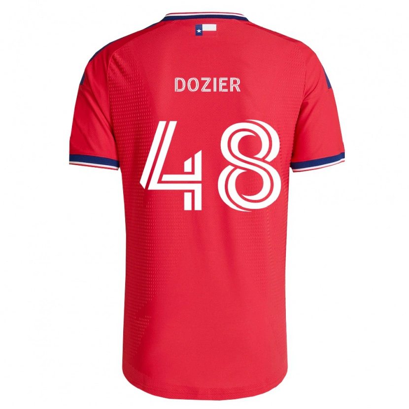 Danxen Kinder Jonathon Dozier #48 Rot Blau Weiß Heimtrikot Trikot 2026/27 T-Shirt