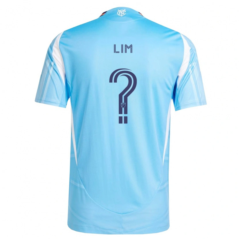 Danxen Kinder Evan Lim #0 Himmelblau Weiß Heimtrikot Trikot 2026/27 T-Shirt
