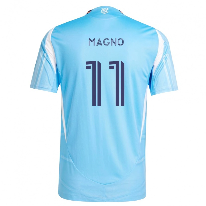 Danxen Kinder Talles Magno #11 Himmelblau Weiß Heimtrikot Trikot 2026/27 T-Shirt