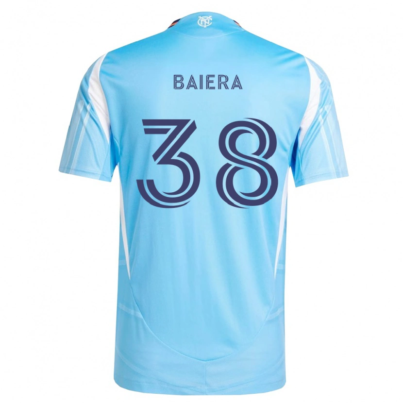 Danxen Kinder Drew Baiera #38 Himmelblau Weiß Heimtrikot Trikot 2026/27 T-Shirt