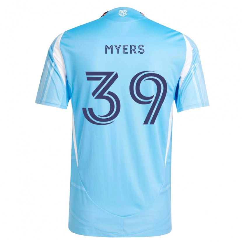 Danxen Kinder Md Myers #39 Himmelblau Weiß Heimtrikot Trikot 2026/27 T-Shirt