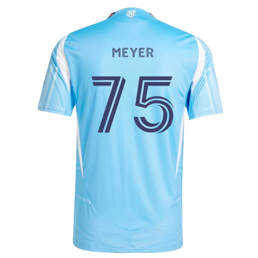 Danxen Kinder Will Meyer #75 Himmelblau Weiß Heimtrikot Trikot 2026/27 T-Shirt