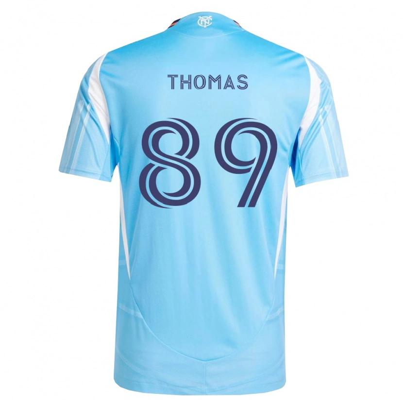 Danxen Kinder Dylan Thomas #89 Himmelblau Weiß Heimtrikot Trikot 2026/27 T-Shirt