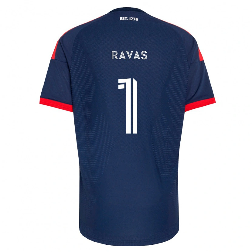 Danxen Kinder Henrich Ravas #1 Königsblau Rot Weiß Heimtrikot Trikot 2026/27 T-Shirt