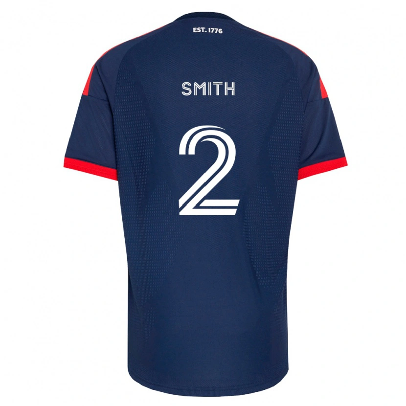 Danxen Kinder Jared Smith #2 Königsblau Rot Weiß Heimtrikot Trikot 2026/27 T-Shirt