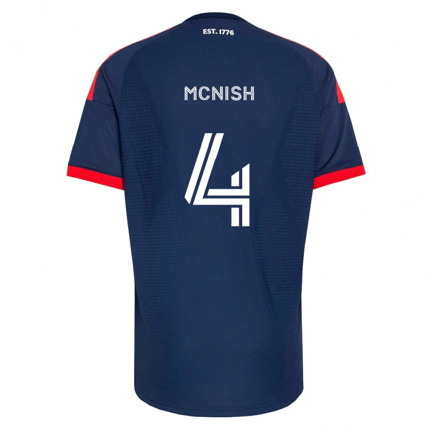 Danxen Kinder Sheridan Mcnish #4 Königsblau Rot Weiß Heimtrikot Trikot 2026/27 T-Shirt