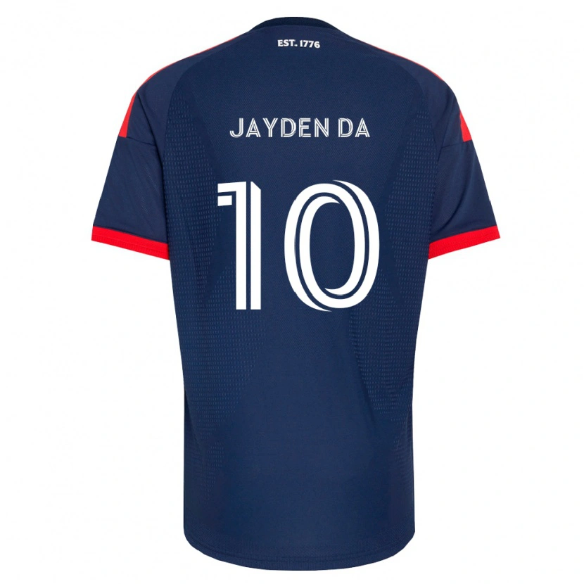 Danxen Kinder Jayden Da #10 Königsblau Rot Weiß Heimtrikot Trikot 2026/27 T-Shirt
