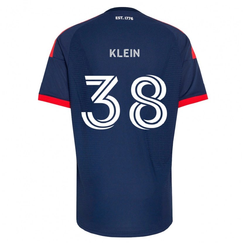 Danxen Kinder Eric Klein #38 Königsblau Rot Weiß Heimtrikot Trikot 2026/27 T-Shirt