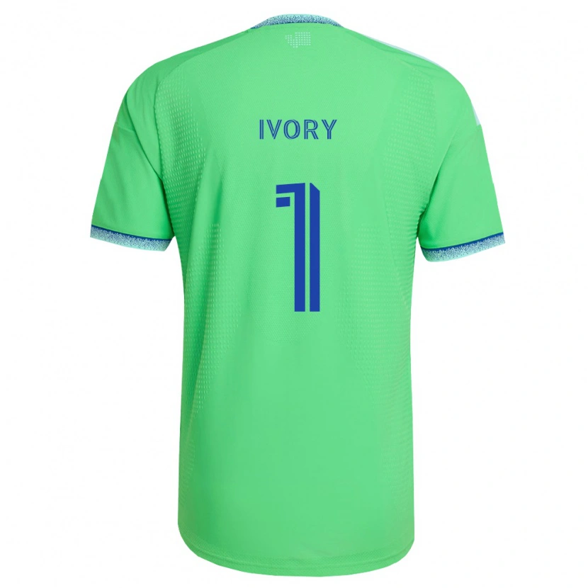 Danxen Kinder Laurel Ivory #1 Grün Hellblau Heimtrikot Trikot 2026/27 T-Shirt