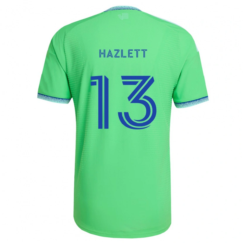 Danxen Kinder Kimberly Hazlett #13 Grün Hellblau Heimtrikot Trikot 2026/27 T-Shirt