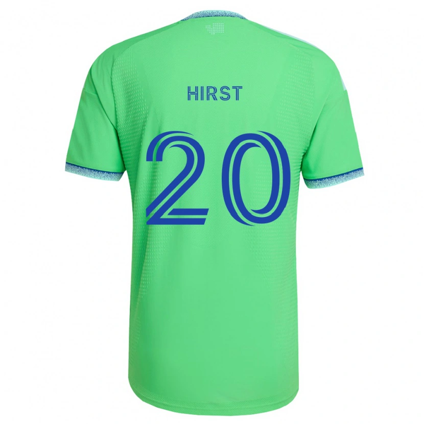 Danxen Kinder Sophie Hirst #20 Grün Hellblau Heimtrikot Trikot 2026/27 T-Shirt