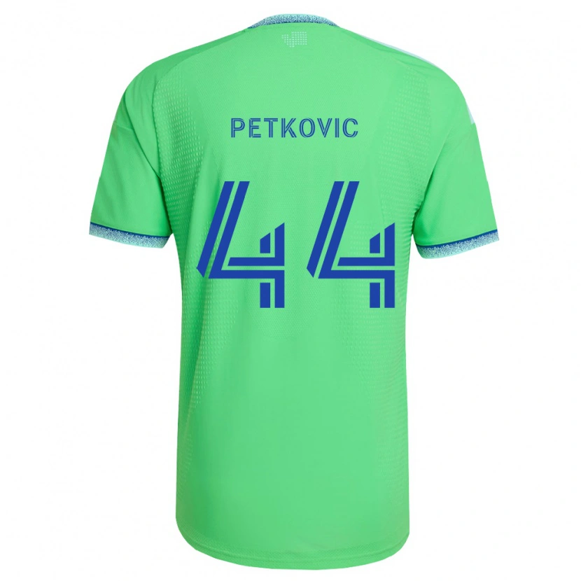 Danxen Kinder Nikola Petković #44 Grün Hellblau Heimtrikot Trikot 2026/27 T-Shirt