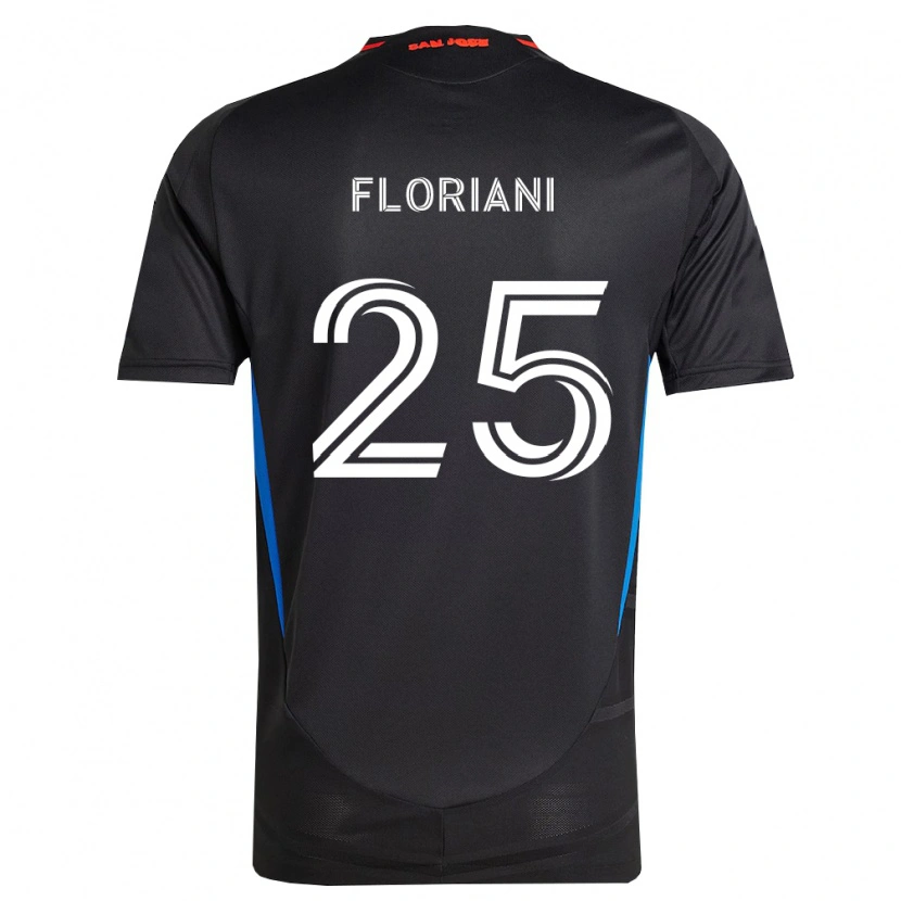 Danxen Kinder Max Floriani #25 Blau Weiß Schwarz Heimtrikot Trikot 2026/27 T-Shirt