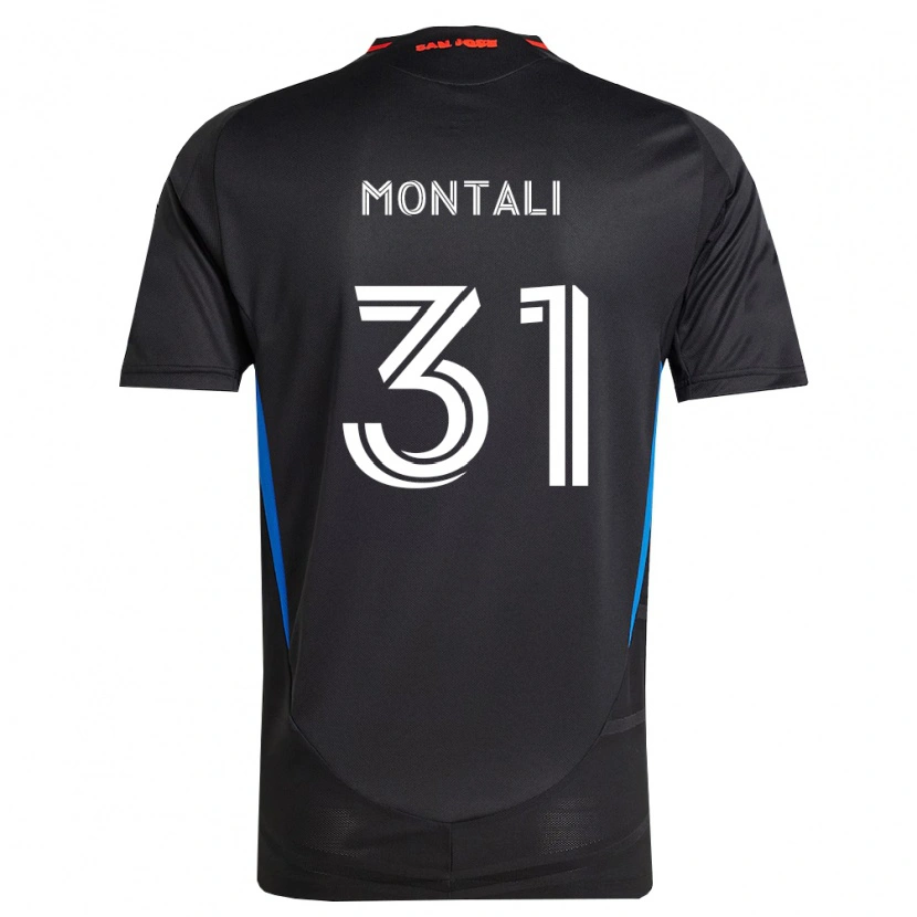 Danxen Kinder Francesco Montali #31 Blau Weiß Schwarz Heimtrikot Trikot 2026/27 T-Shirt