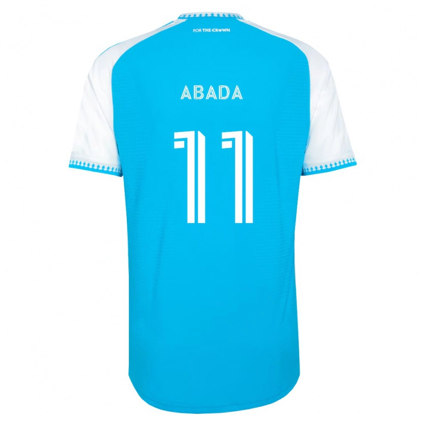 Danxen Kinder Liel Abada #11 Himmelblau Weiß Schwarz Heimtrikot Trikot 2026/27 T-Shirt