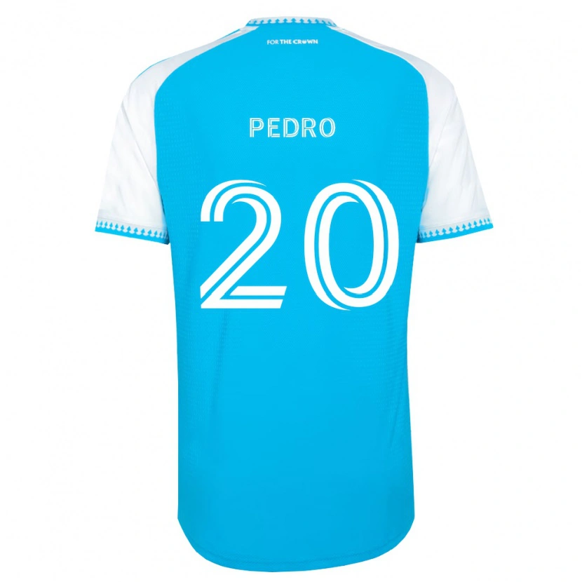 Danxen Kinder João Pedro #20 Himmelblau Weiß Schwarz Heimtrikot Trikot 2026/27 T-Shirt