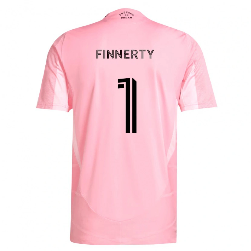 Danxen Kinder Owen Finnerty #1 Pink Schwarz Heimtrikot Trikot 2026/27 T-Shirt