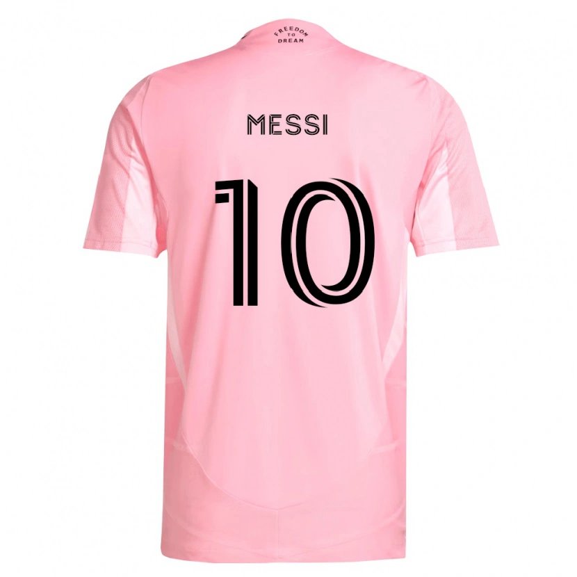 Danxen Kinder Lionel Messi #10 Pink Schwarz Heimtrikot Trikot 2026/27 T-Shirt