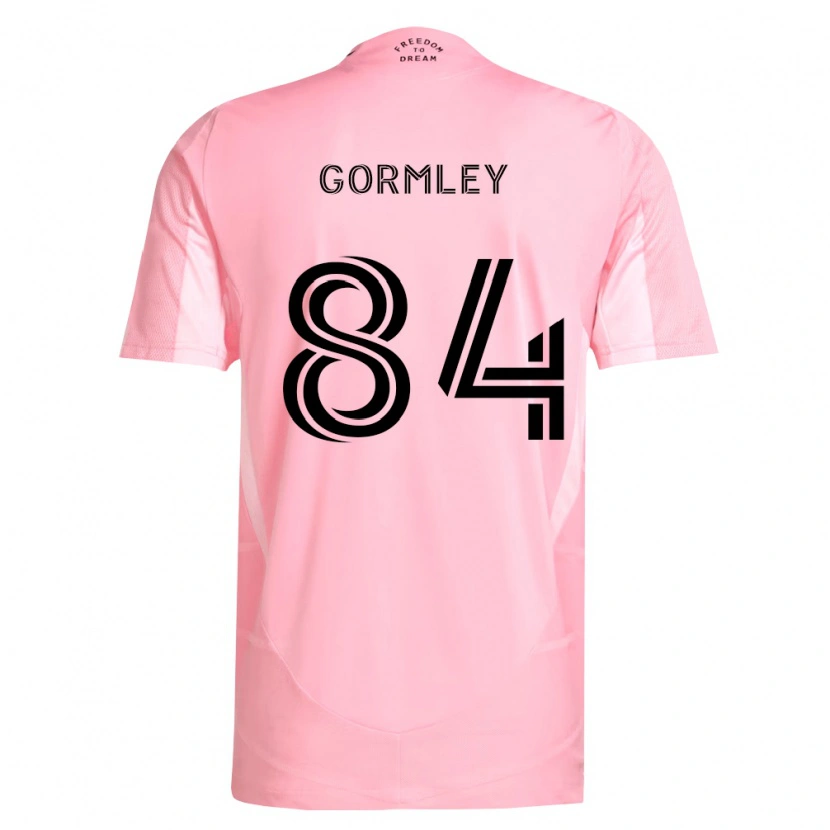 Danxen Kinder Sean Gormley #84 Pink Schwarz Heimtrikot Trikot 2026/27 T-Shirt