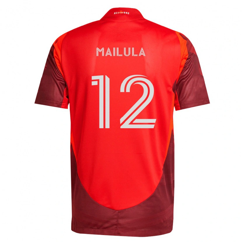 Danxen Kinder Cassius Mailula #12 Burgund Rot Heimtrikot Trikot 2026/27 T-Shirt