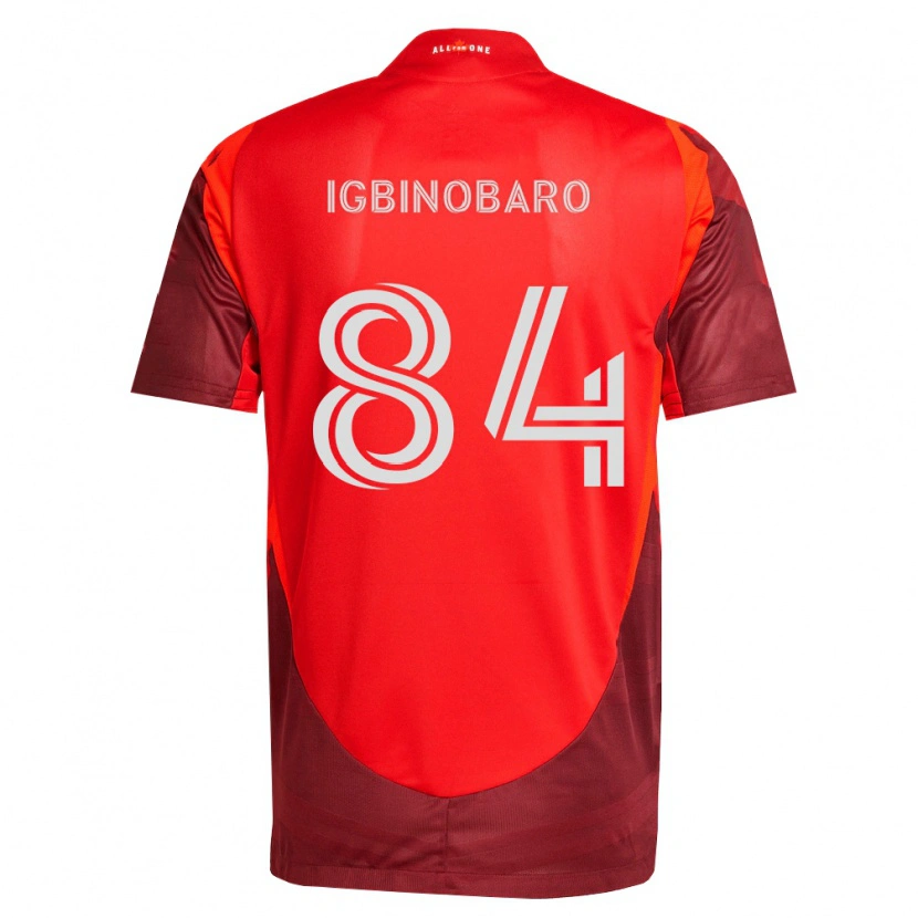 Danxen Kinder Philip Igbinobaro #84 Burgund Rot Heimtrikot Trikot 2026/27 T-Shirt