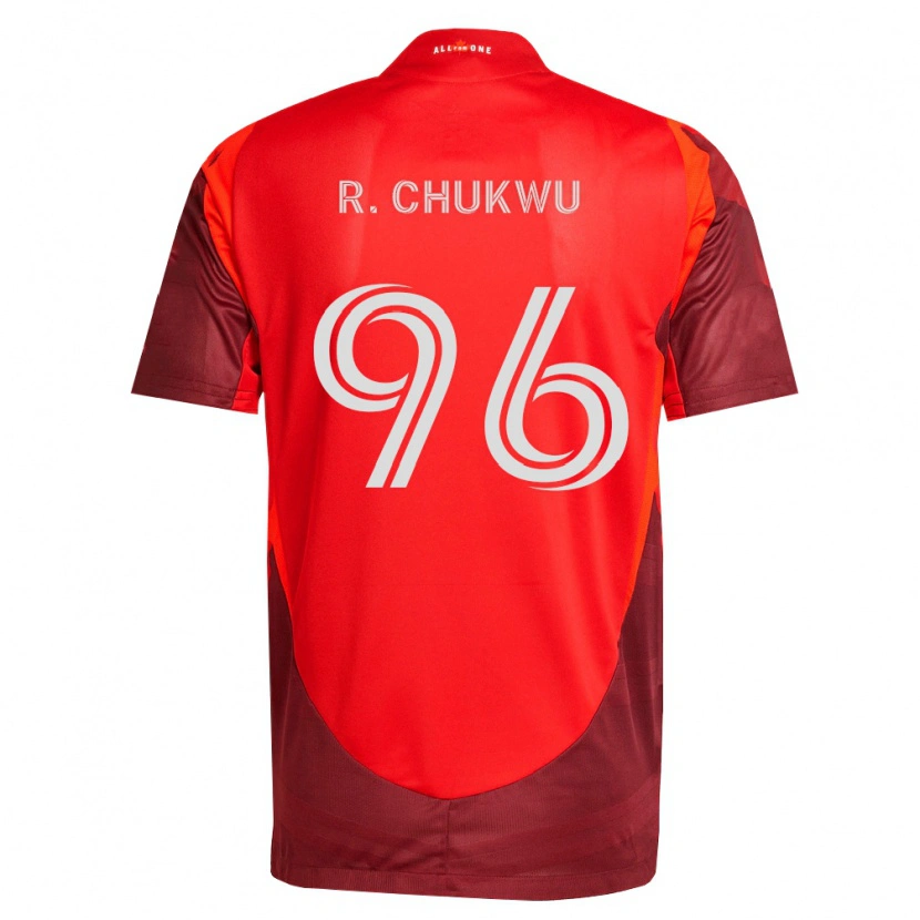 Danxen Kinder Richard Chukwu #96 Burgund Rot Heimtrikot Trikot 2026/27 T-Shirt