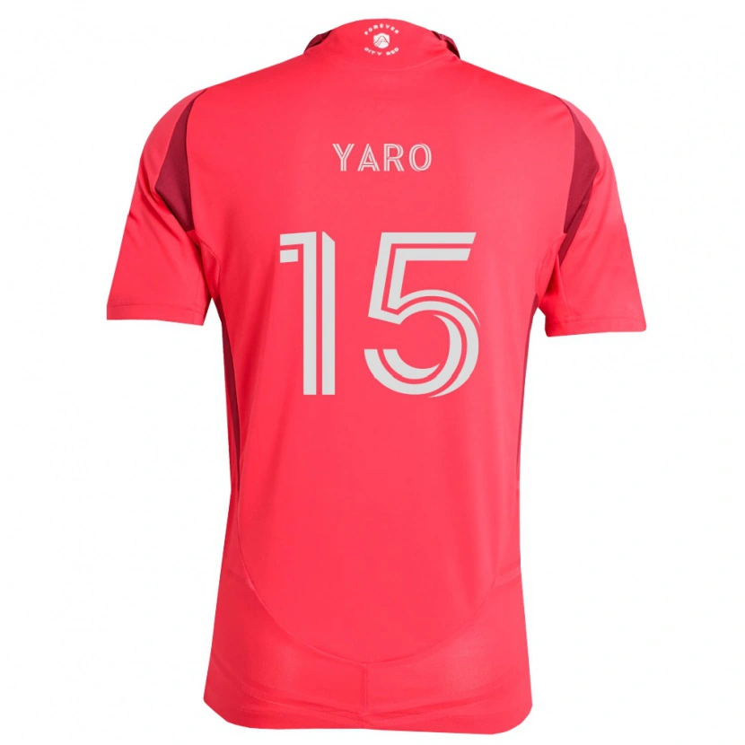 Danxen Kinder Joshua Yaro #15 Magenta Weiß Heimtrikot Trikot 2026/27 T-Shirt