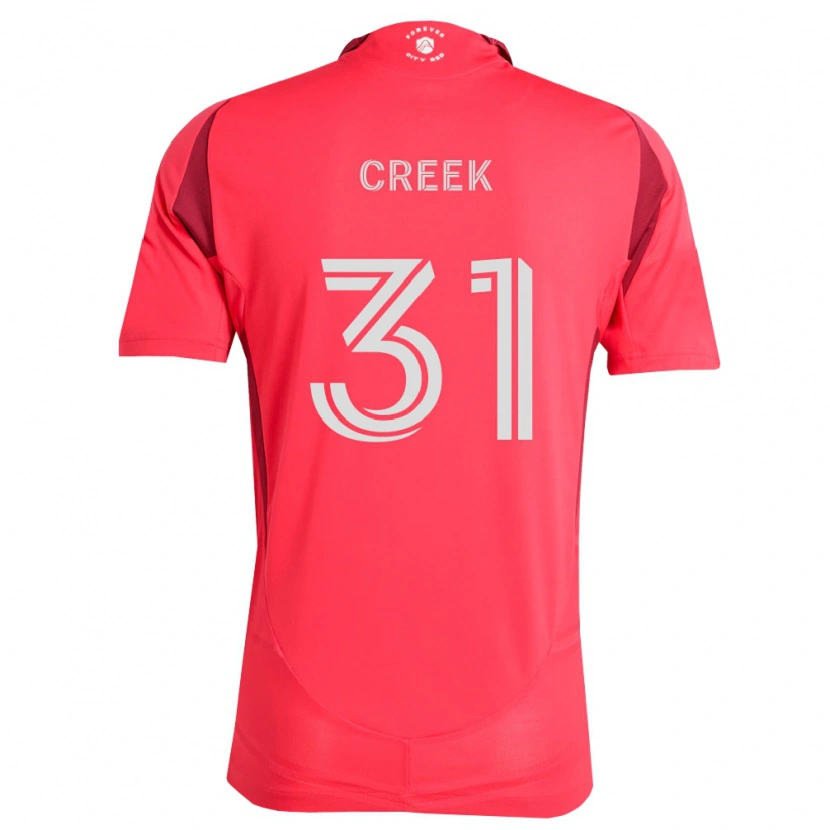 Danxen Kinder Michael Creek #31 Magenta Weiß Heimtrikot Trikot 2026/27 T-Shirt