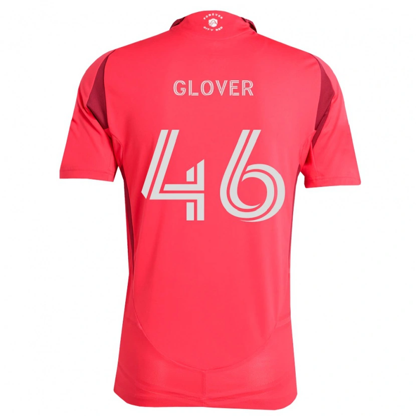 Danxen Kinder Caden Glover #46 Magenta Weiß Heimtrikot Trikot 2026/27 T-Shirt