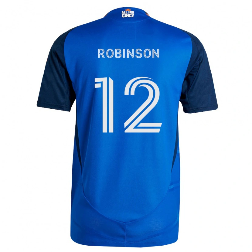 Danxen Kinder Miles Robinson #12 Königsblau Orange Heimtrikot Trikot 2026/27 T-Shirt