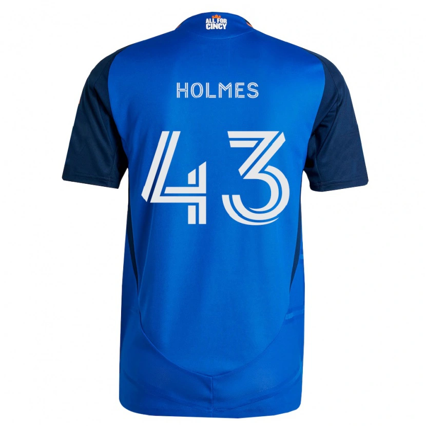 Danxen Kinder Charlie Holmes #43 Königsblau Orange Heimtrikot Trikot 2026/27 T-Shirt