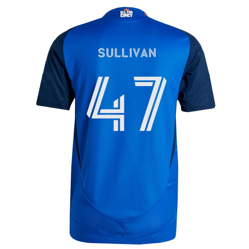 Danxen Kinder Michael Sullivan #47 Königsblau Orange Heimtrikot Trikot 2026/27 T-Shirt
