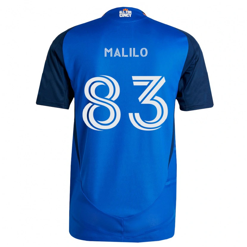 Danxen Kinder Chance Malilo #83 Königsblau Orange Heimtrikot Trikot 2026/27 T-Shirt