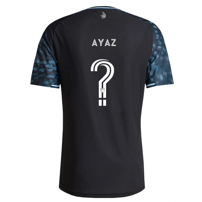 Danxen Kinder Luke Ayaz #0 Schwarz Weiß Heimtrikot Trikot 2026/27 T-Shirt
