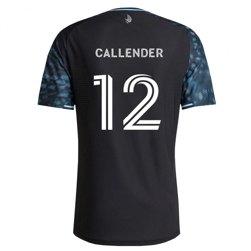 Danxen Kinder Drake Callender #12 Schwarz Weiß Heimtrikot Trikot 2026/27 T-Shirt