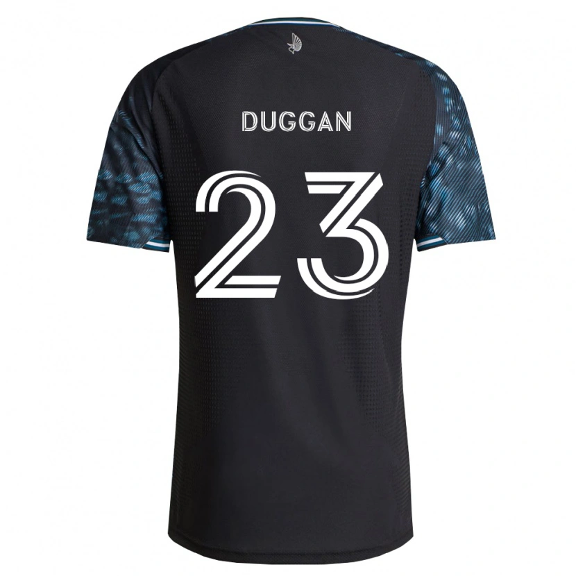 Danxen Kinder Morris Duggan #23 Schwarz Weiß Heimtrikot Trikot 2026/27 T-Shirt